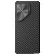 Puzdro pre Samsung Galaxy S25 Ultra, pancierované Nillkin, Carboprof Case, pre Magsafe, čierne