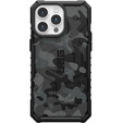 Urban Armor Gear Obal na mobil pre iPhone 15 Pro Max, Pathfinder MagSafe Camo, čierne