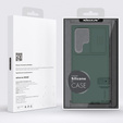 Puzdro NILLKIN pre Samsung Galaxy S23 Ultra, silikónové puzdro CamShield pre MagSafe, zelený