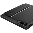 Puzdro s klávesnicou pre iPad Pro 12,9“ 2022/2021/2020 (6./5./4. generácia), NILLKIN Bumper Pen Slot, čierne