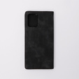 Puzdro pre Motorola Moto E13 4G, ERBORD Vintage, peňaženka s chlopňou, čierne