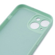 Obal na mobil pre iPhone 15, Silicone Lite, modré