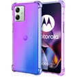 Puzdro pre Motorola Moto G54 5G, Gradient Dropproof, Fialová / modrá