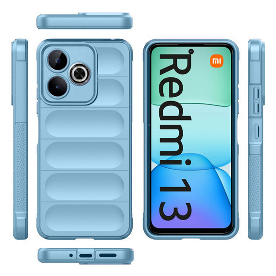 Obal na mobil pre Xiaomi Redmi 13, Gaming Shockproof, modré