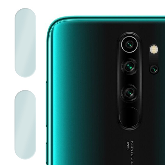 2x tvrdené sklo ERBORD na kameru Xiaomi Redmi Note 8 Pro