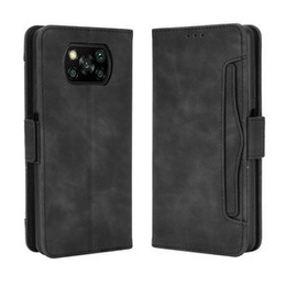 Klapkové puzdro pre Xiaomi Poco X3 NFC / Poco X3 Pro, Card Slot, čierne