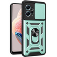 Obal na mobil pre Xiaomi Redmi Note 12 4G, CamShield Slide, zelené