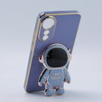 Obal na mobil pre Oppo A98 5G, Astronaut, modré