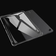 Puzdro pre Samsung Galaxy Tab A9+, silikónové, priehľadné