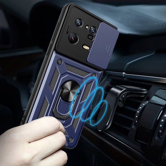 Obal na mobil pre Xiaomi 13 Pro, CamShield Slide, modré