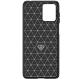 Obal na mobil pre Motorola Moto E14, Carbon, čierne