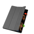 Puzdro pre Samsung Galaxy Tab S10 Ultra, Smartcase s priestorom pre stylus, sivé