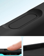 Silikónové puzdro pre iPhone 17 Pro Max, pre MagSafe, proti nárazom, čierne
