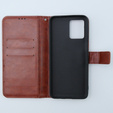 Klapkové puzdro pre Motorola Moto G54 5G, Crazy Horse Wallet, hnedé
