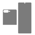 Predná + zadná hydrogélová fólia na ochranu súkromia pre Samsung Galaxy Z Flip7 5G