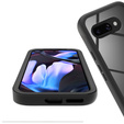 Puzdro pre Google Pixel 9a, Shockproof, s fóliou na displej, pre MagSafe, čierne