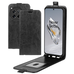 Klapkové puzdro pre OnePlus 12 5G, Flip, čierne