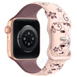 Silikónový remienok pre Apple Watch 1/2/3/4/5/6/7/8/9/SE 38/40/41/mm