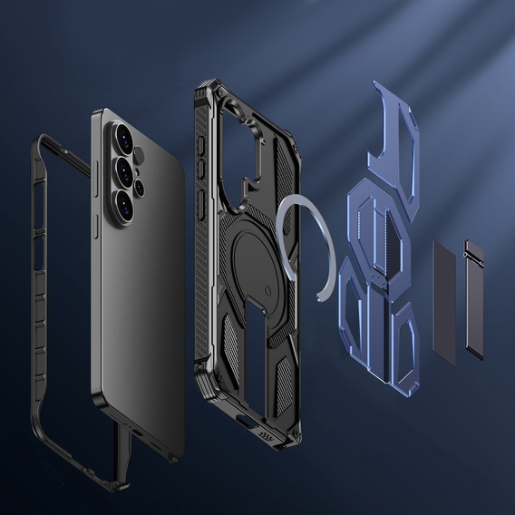 Ochranné puzdro kompatibilné s MagSafe so stojanom pre Samsung Galaxy S26 Ultra