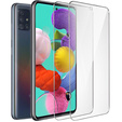 2x tvrdené sklo pre Samsung Galaxy A51, ERBORD 9H Hard Glass na displeji
