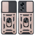 Obal na mobil pre Oppo A38 4G / Oppo A18 4G, CamShield Slide, ružové rose gold