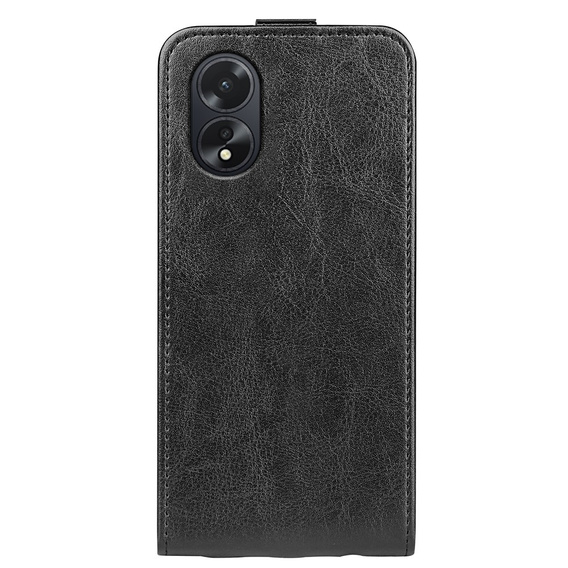 Klapkové puzdro pre Oppo A38 4G / Oppo A18 4G, Flip, čierne