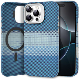 Puzdro pre iPhone 16 Pro Max, Frame Kickstand, pre MagSafe, Moon Blue
