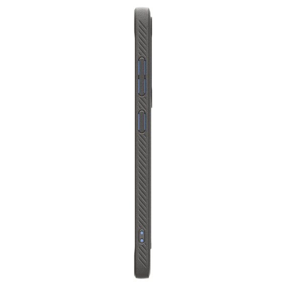 Puzdro Spigen pre Samsung Galaxy S25, Rugged Armor MagSafe, sivé + tvrdené sklo 9H