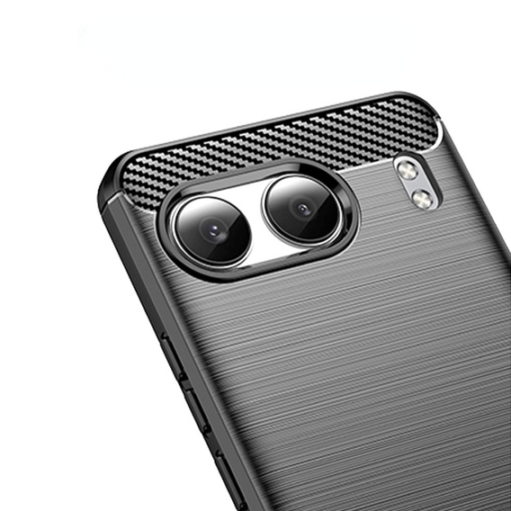 Obal na mobil pre OnePlus Nord 4, Carbon, čierne