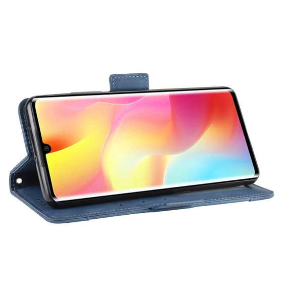 Klapkové puzdro pre Xiaomi Mi Note 10 Lite, Card Slot, modré