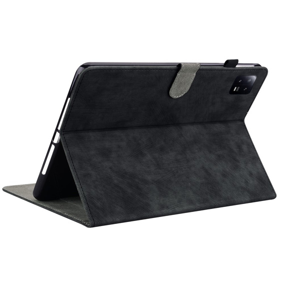 Obal na mobil pre Xiaomi Pad 6, Wallet Pen Slot, čierne