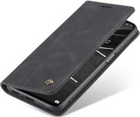 CASEME puzdro pre Xiaomi Mi 10T 5G / Mi 10T Pro 5G, Leather Wallet Case, čierne