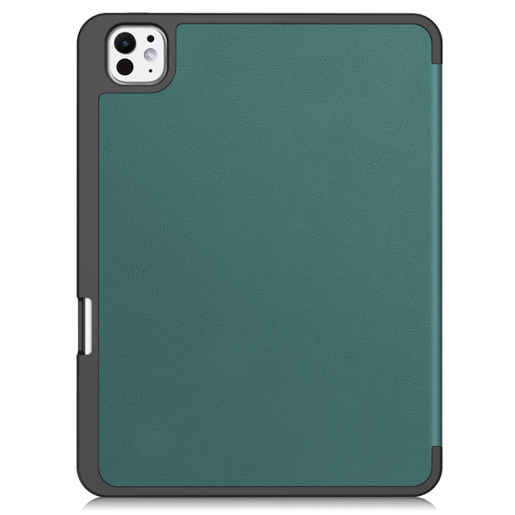 Puzdro pre iPad Pro 11" 2024 (5 gen.), Smartcase s priestorom pre stylus, zelený