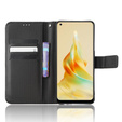 Klapkové puzdro pre Oppo Reno8 T 4G, Wallet Smart Magnet, čierne
