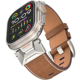 Kožený remienok pre Apple Watch 1/2/3/4/5/6/7/8/9/SE/Ultra/Ultra 2 42/44/45/49MM