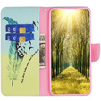 Klapkové puzdro pre Samsung Galaxy A05s, Wallet, Feather, modré