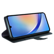 Flipové puzdro pre Samsung Galaxy A35 5G, Split Leather, čierne