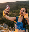 Obrnené puzdro pre Samsung Galaxy A16, Dexnor Full Body (Two Frames), červené