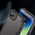 Obal na mobil pre Iphone 16E, Armor Frosted Case, čierne