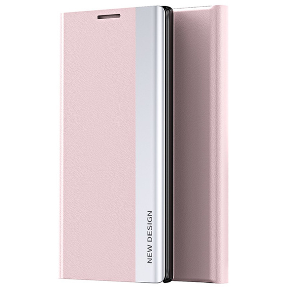Klapkové puzdro pre Xiaomi 12 Pro, Side Magnetic, ružové