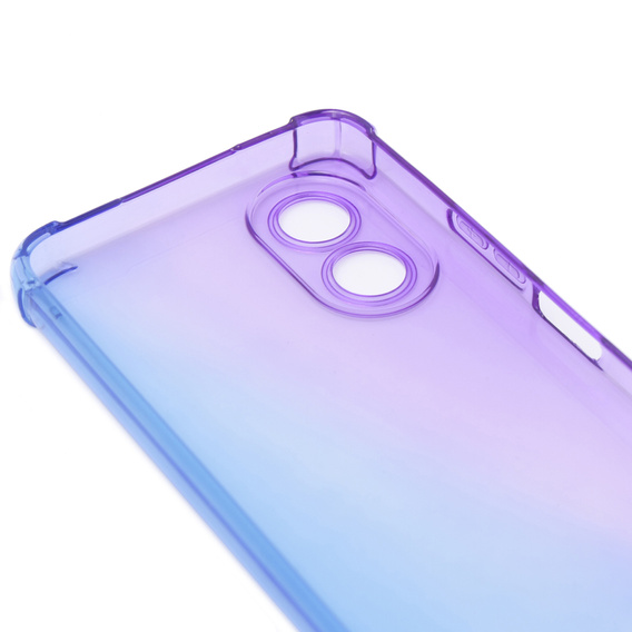 Puzdro pre Oppo A38 4G / Oppo A18 4G, Gradient Dropproof, Fialová / modrá