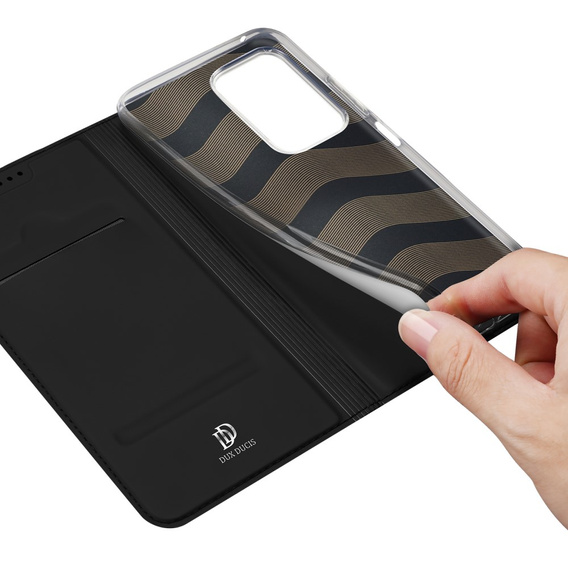 Dux Ducis Obal na mobil pre Honor 200 Lite, Skinpro, čierne
