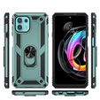 Pancierované obal na mobil pre Motorola Edge 20 Lite, Nox Case Ring, zelený