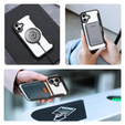Dux Ducis Obal na mobil pre iPhone 16, Skin X Pro, MagSafe, čierne