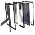 Pancierované hliníkové puzdro so stojanom a držiakom na stylus pre Samsung Galaxy Z Fold7 5G