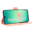 Klapkové puzdro pre Samsung Galaxy A26, Card Slot, ružové