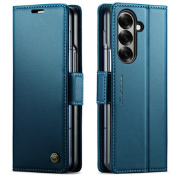 CASEME Litchi Wallet flipové puzdro pre Samsung Galaxy Z Fold7 5G