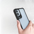 Obal na mobil pre Samsung Galaxy A34 5G, Fusion Hybrid, transparentné / čierne