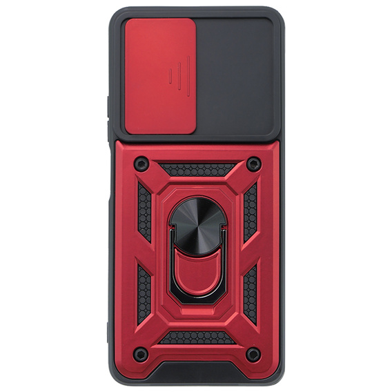 Obal na mobil pre Oppo Reno 12, CamShield Slide, červené