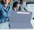 Puzdro pre Samsung Galaxy Tab S10 Lite / S10 FE / S9 FE, Smartcase s priestorom pre stylus, fialové